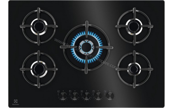 ELECTROLUX EGG75372K - Vue du dessus