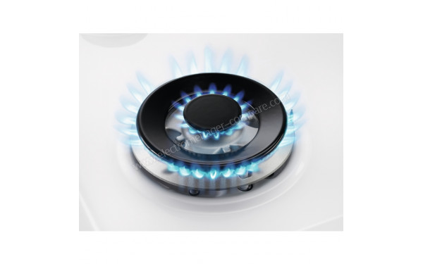 ELECTROLUX EGG75372W - Zoom sur le foyer &agrave; gaz