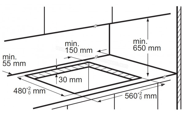 ELECTROLUX EGG7537K - Sch&eacute;ma technique