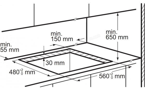 ELECTROLUX EGG7537W - Sch&eacute;ma technique