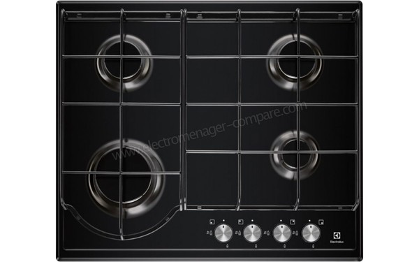 ELECTROLUX EGH6242BOK - Vue du dessus