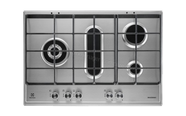 ELECTROLUX EGH7359GOX - Vue du dessus