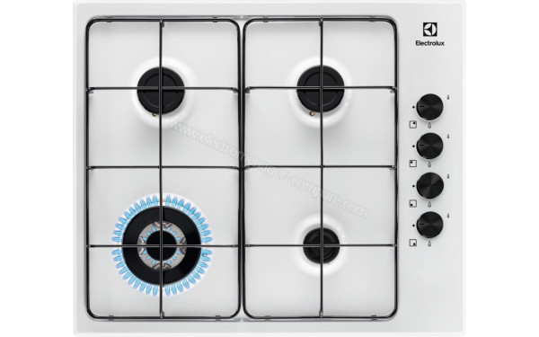 ELECTROLUX EGS6414W - Vue du dessus