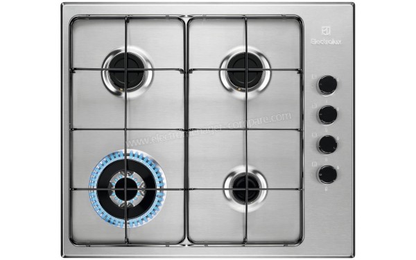 ELECTROLUX EGS6414X - Vue du dessus