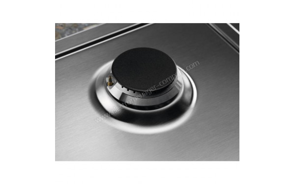 ELECTROLUX EGS6426SX - Zoom sur le foyer Semi-rapide