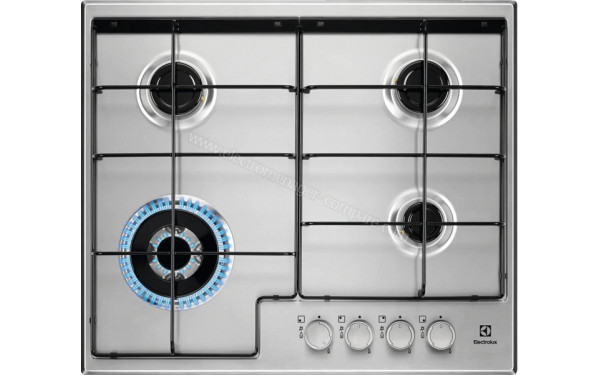 ELECTROLUX EGS6434X - Vue du dessus