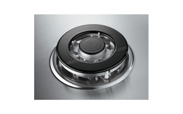 ELECTROLUX EGS6434X - Zoom sur les foyers &agrave; gaz
