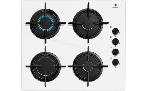 ELECTROLUX EGT6042NVW - Vue du dessus