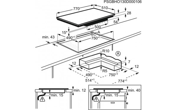 ELECTROLUX EHD8740IOK - Sch&eacute;ma technique