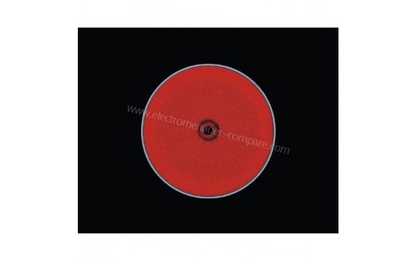 ELECTROLUX EHF6232IOK - Zoom sur le foyer radiant