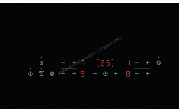 ELECTROLUX EHF6343FOK - Panneau de commandes