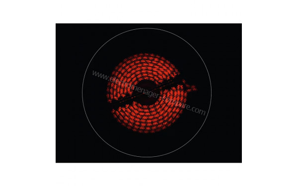 ELECTROLUX EHF65451FK 2024 - Zoom sur le foyer radiant