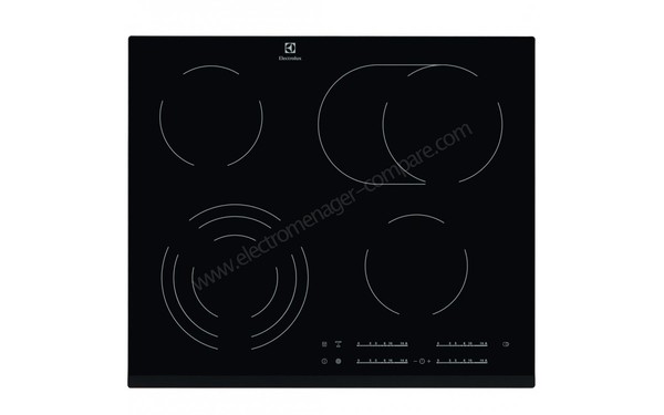 ELECTROLUX EHF6547FXK - Vue du dessus