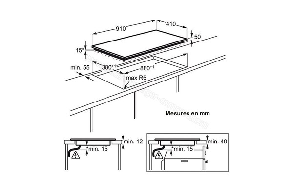 ELECTROLUX EHL9530FOK - Niche d'encastrement