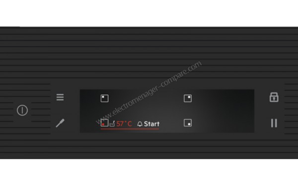 ELECTROLUX EIS6648 - Zoom sur le panneau de commandes