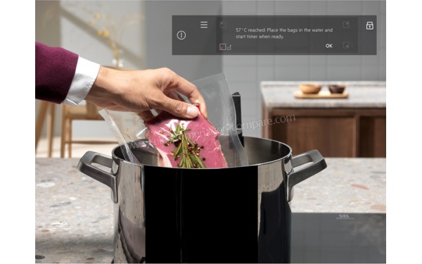 ELECTROLUX EIS6648 - Mise en situation sous vide