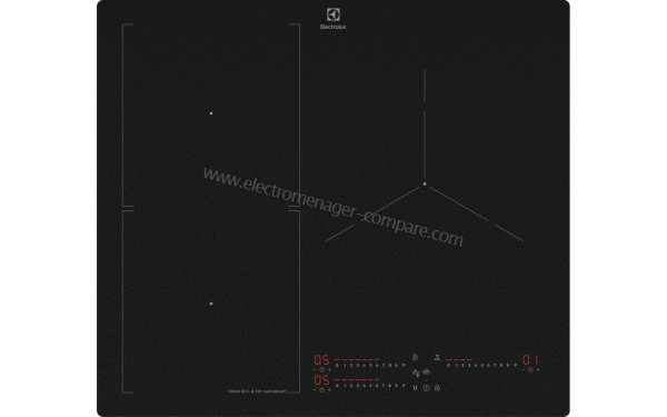 ELECTROLUX EIS67356IZ - Vue du dessus