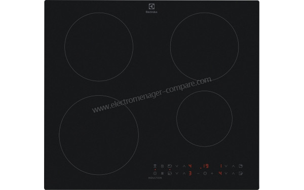 ELECTROLUX EIT60433CT - Vue du dessus