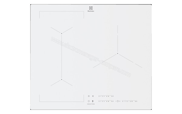 ELECTROLUX EIV63342CW - Vue du dessus