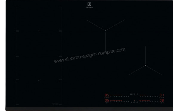 ELECTROLUX EIV85453 - Vue du dessus