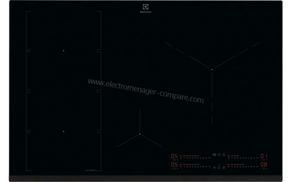 ELECTROLUX EIV85456 - Vue du dessus