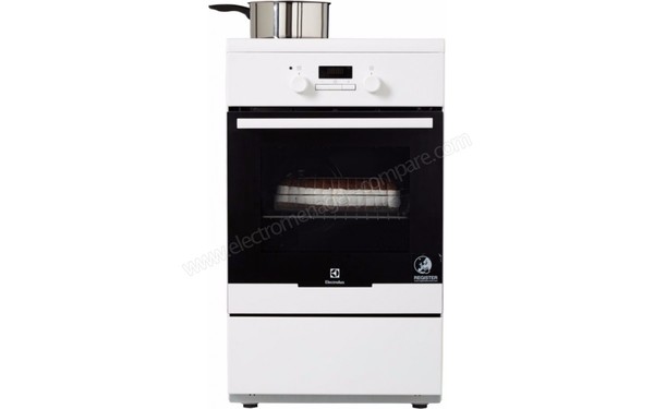 ELECTROLUX EKI54552OW - Vue de face avec r&eacute;cipient sur la table (cr&eacute;dit : Boulanger)