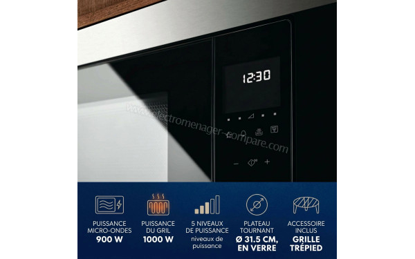 ELECTROLUX EMSD253TBY - Vue des programmes