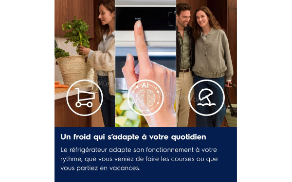 ELECTROLUX ENA7TE75S - Mise en situation