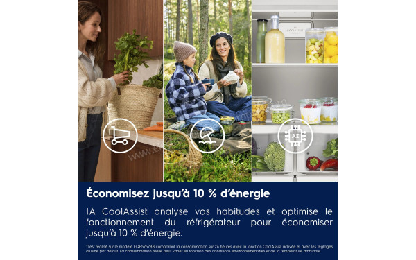 ELECTROLUX ENA7TE75S - Fonction IA CoolAssist