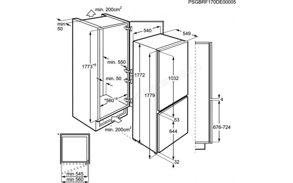 ELECTROLUX ENN2852AOW - Sch&eacute;ma technique