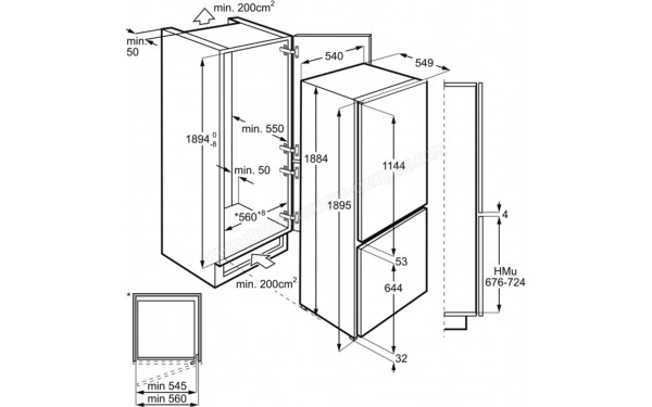 ELECTROLUX ENN3054ESW - Sch&eacute;ma technique
