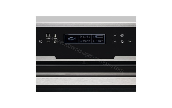 ELECTROLUX EOC5851AKX - Zoom sur le bandeau de commandes