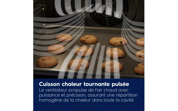 ELECTROLUX EOC7P30H - Cuisson chaleur tournante puls&eacute;e