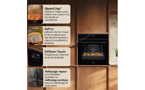 ELECTROLUX EOC7P30H - Mise en situation