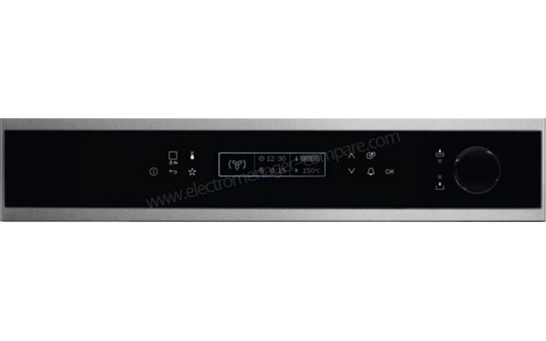 ELECTROLUX EOC8P31X - Panneau de commandes (cr&eacute;dit : Darty)