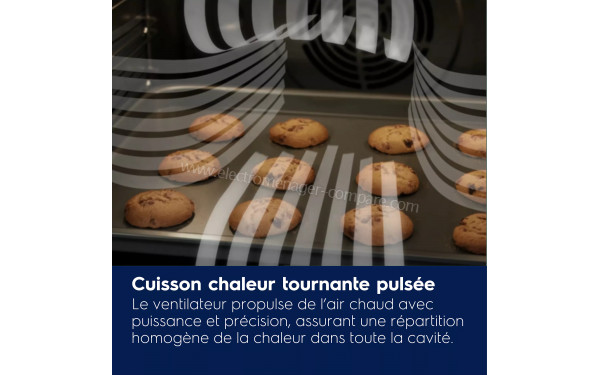 ELECTROLUX EOC9P3XH - Cuisson chaleur tournante puls&eacute;e