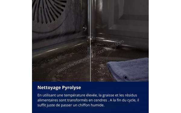 ELECTROLUX EOC9P3XH - Nettoyage pyrolyse