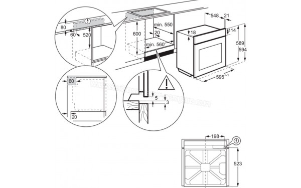 ELECTROLUX EOD3C00X - Sch&eacute;ma technique