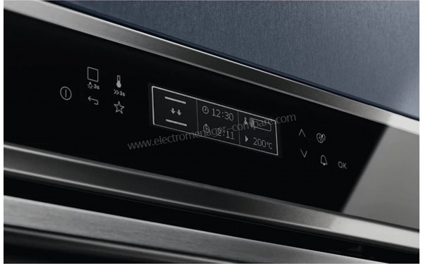 ELECTROLUX EOE8P51X - Vue des programmes