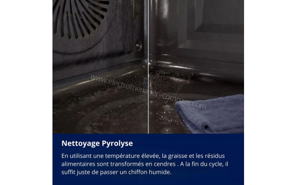 ELECTROLUX EOM7P10H - Nettoyage pyrolyse
