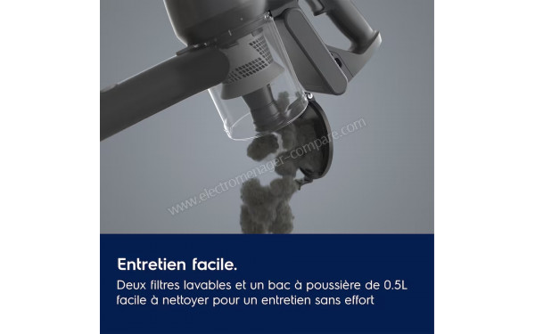 ELECTROLUX EP31CB21GP - Entretien facile