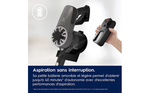 ELECTROLUX EP31CB21GP - Batterie amovible