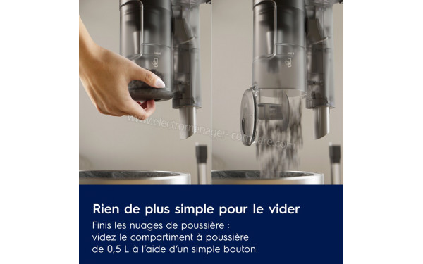 ELECTROLUX EP61CB21WG - Vue du r&eacute;servoir