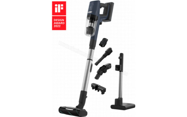 ELECTROLUX EP81UP25DB - Vue 3/4 droite avec accessoires