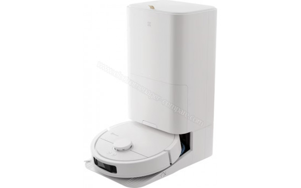 ELECTROLUX ER81UW3SW - Vue de 3/4 droite sur la station de chargement