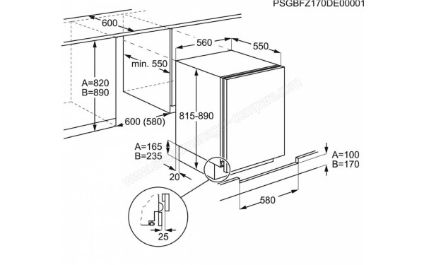 ELECTROLUX ERN1200FOW - Sch&eacute;ma technique