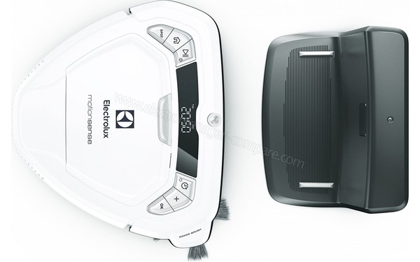 ELECTROLUX ERV5100IW - Vue du dessus avec base de chargement