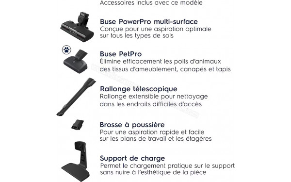 ELECTROLUX ES52AB21UG - Accessoires