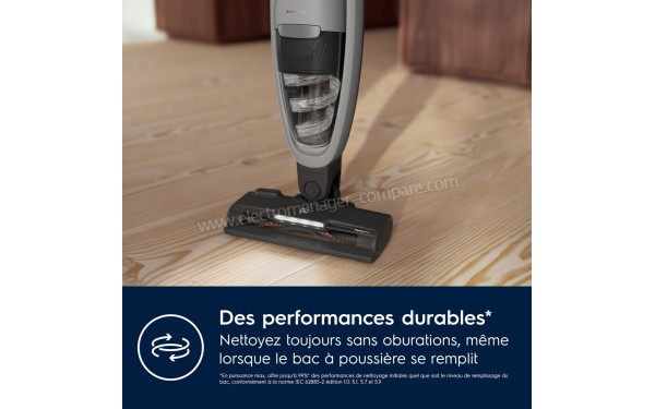 ELECTROLUX ES52AB21UG - Performances durables