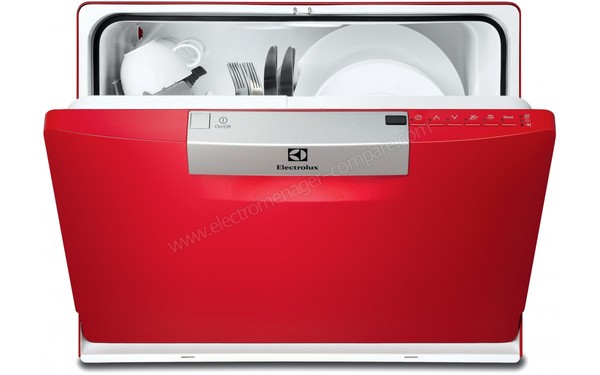 Electrolux ESF2400OH Lave-vaisselle classe A+ capacité 6 couverts rose 